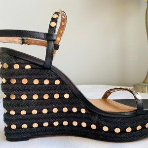 BCBG MAXAZRIA WOMEN'S PAIGE WEDGE SANDALS